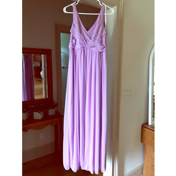 Lilac colored long bridesmaid dress! - Picture 1 of 3
